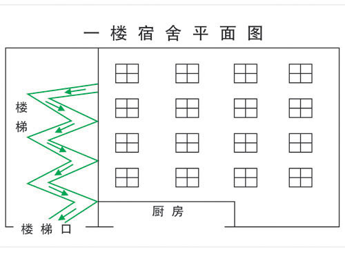 一樓宿舍平面圖-中空吹塑加工